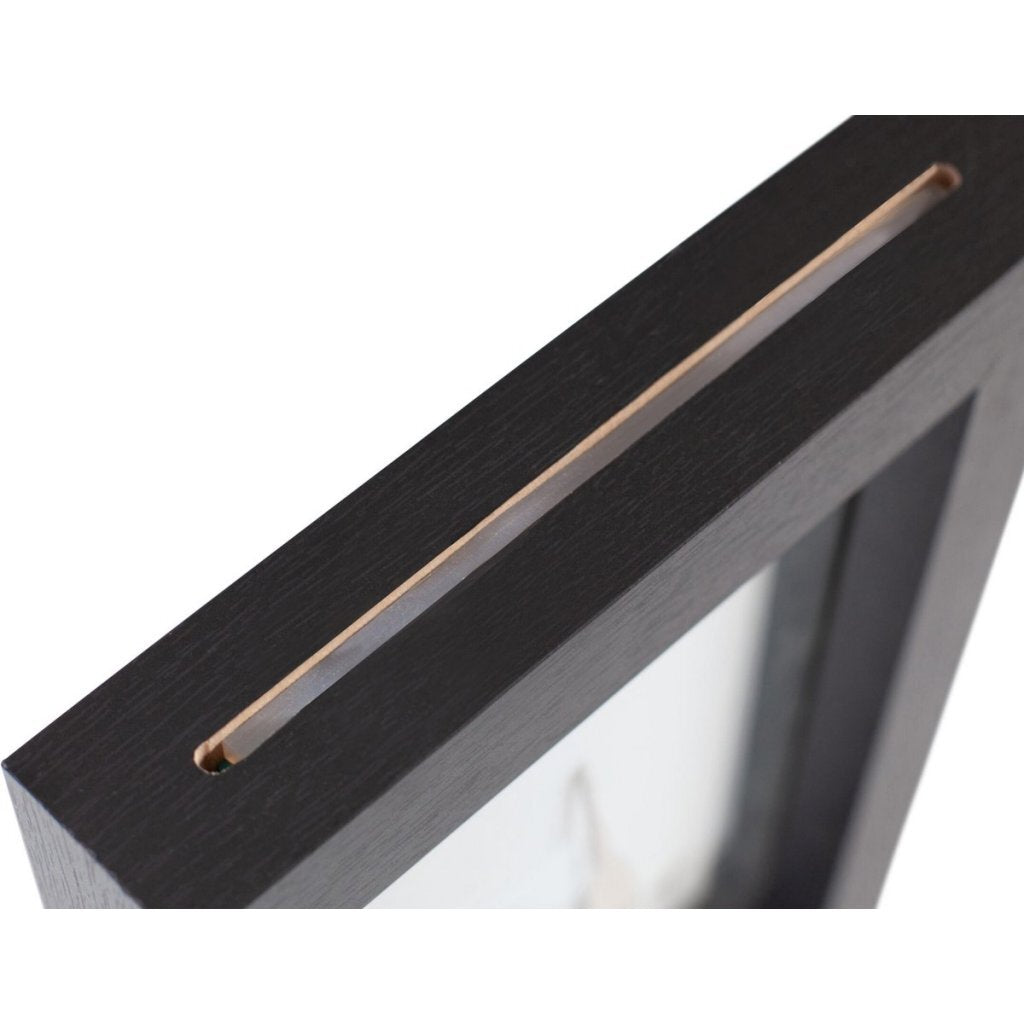 Woood Wooden Photo Frame 30x20 cm Black
