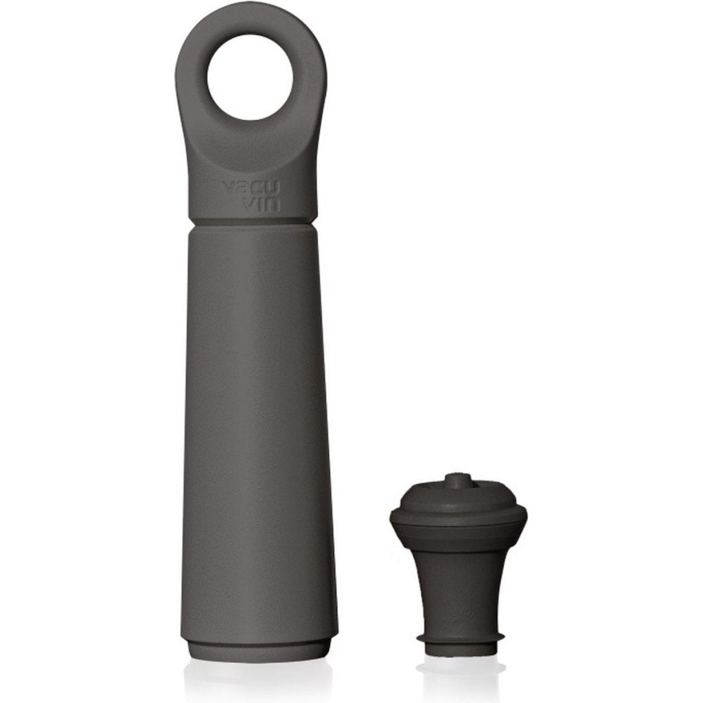 Vacuvin Wine Stopper Graphite - Vacuum Seal for Wine Preservation