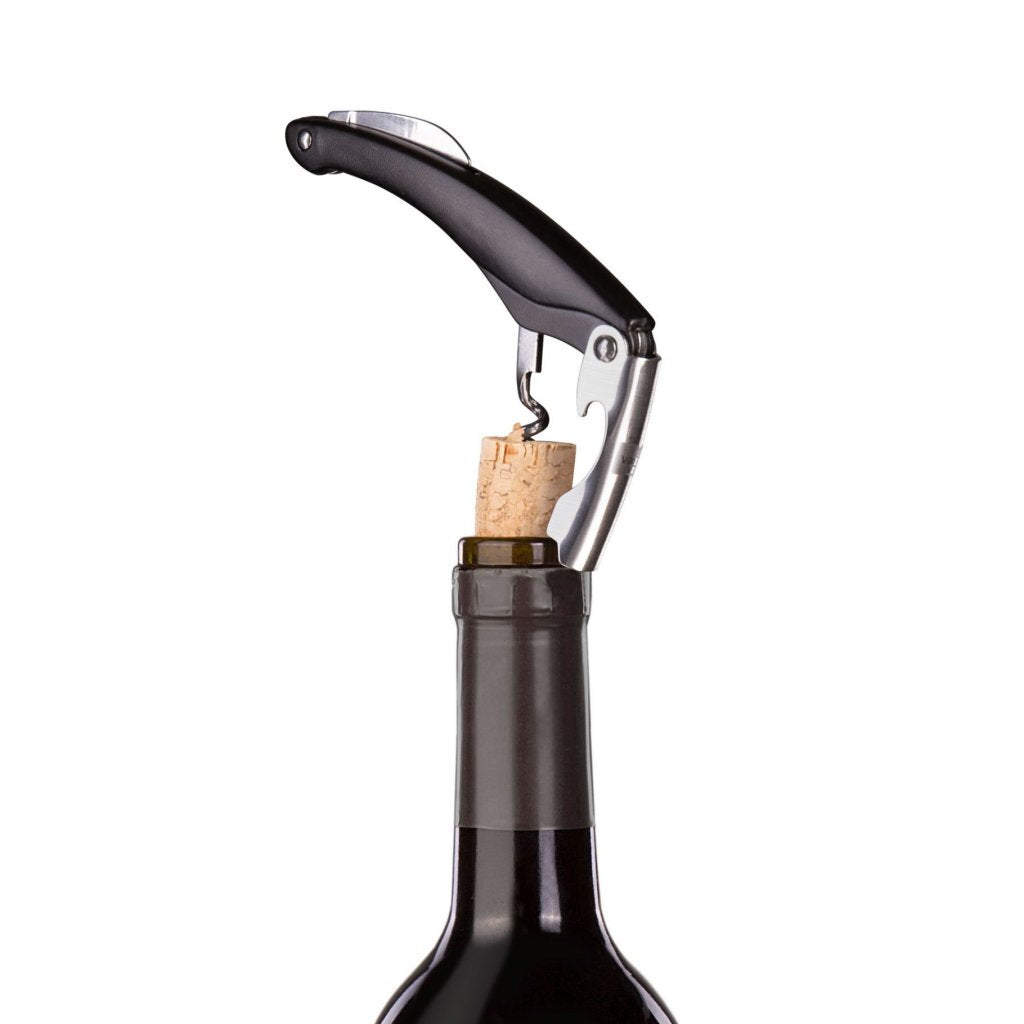 Vacuvin Waiters Corkscrew 3-in-1 Black/Silver