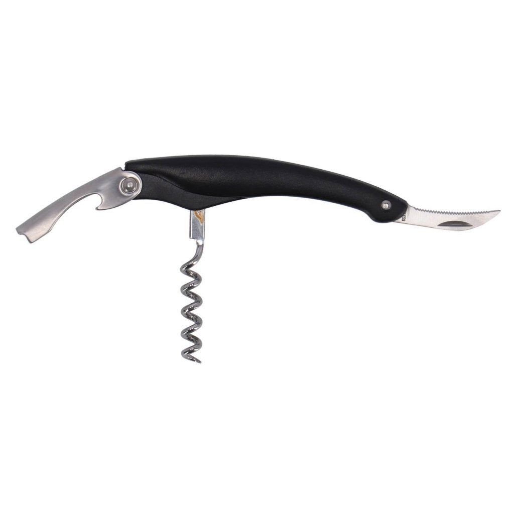 Vacuvin Waiters Corkscrew 3-in-1 Black/Silver