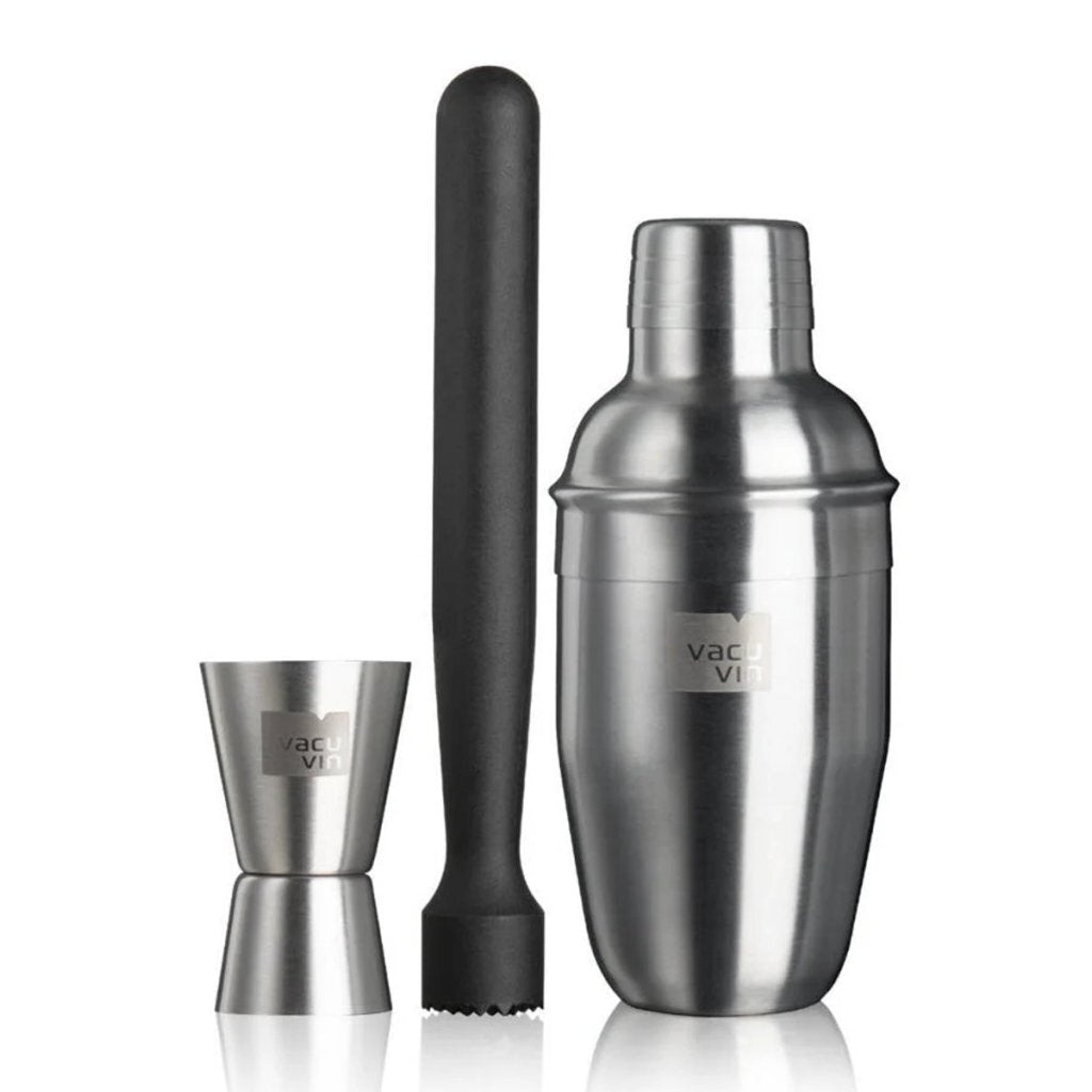 Vacuvin 3-piece Stainless Steel Cocktail Set