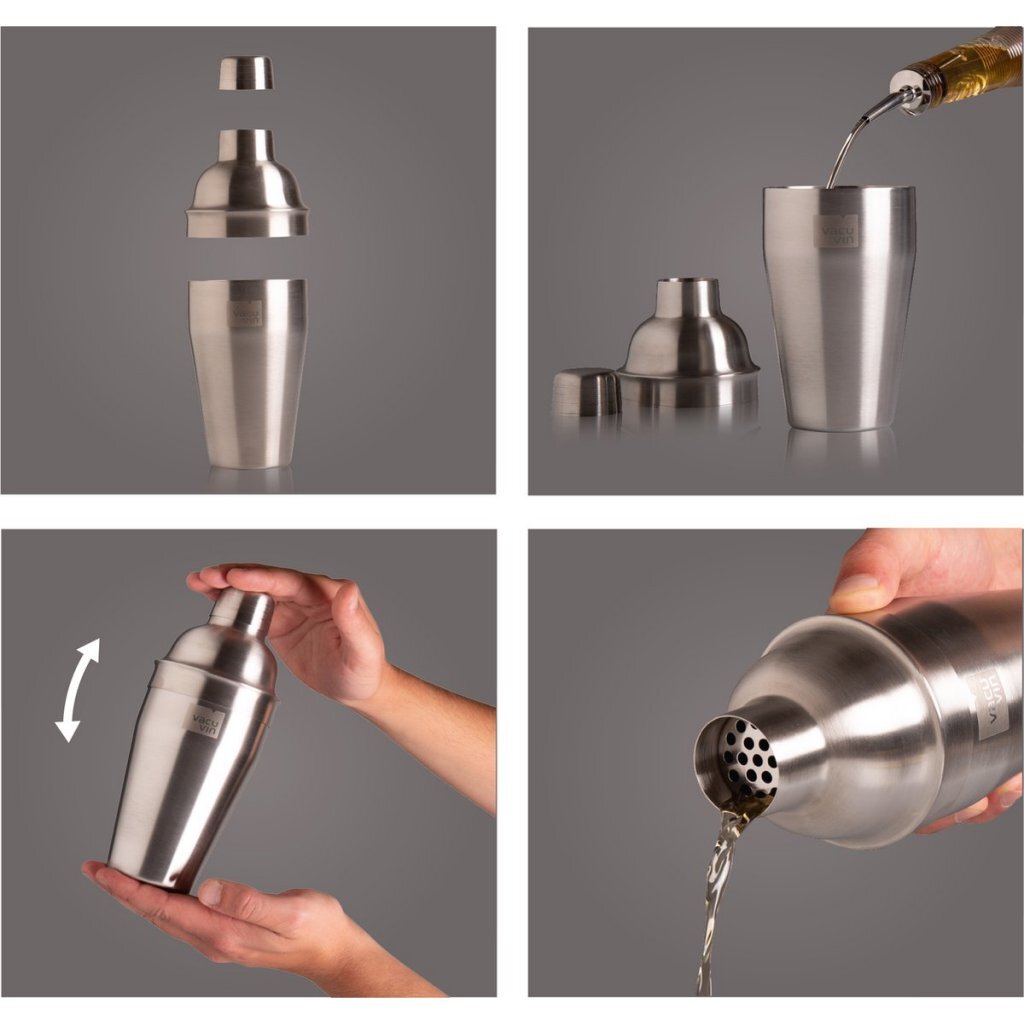 Vacuvin 3-piece Stainless Steel Cocktail Set