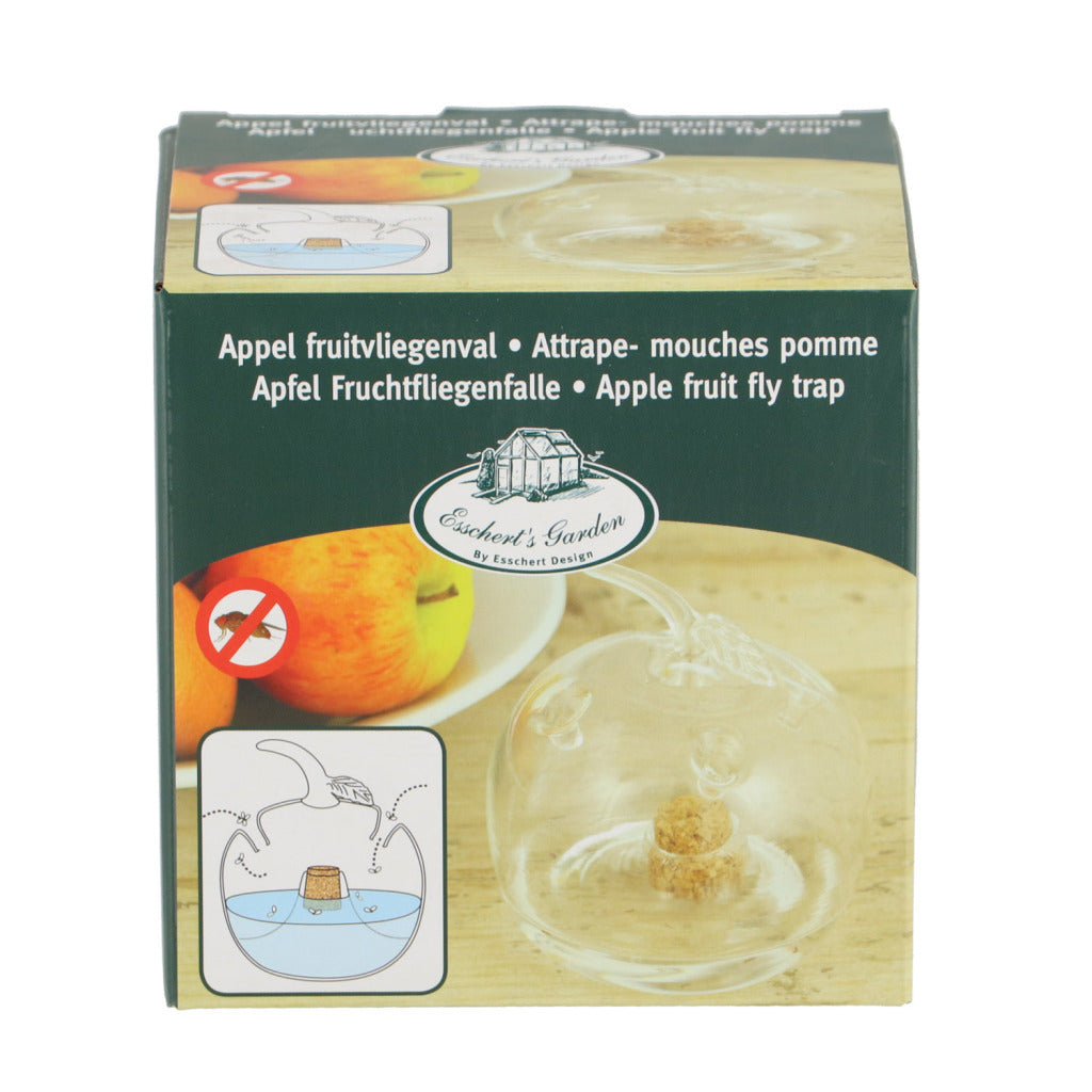 Esschert Design Fruit Fly Trap Apple Transparent