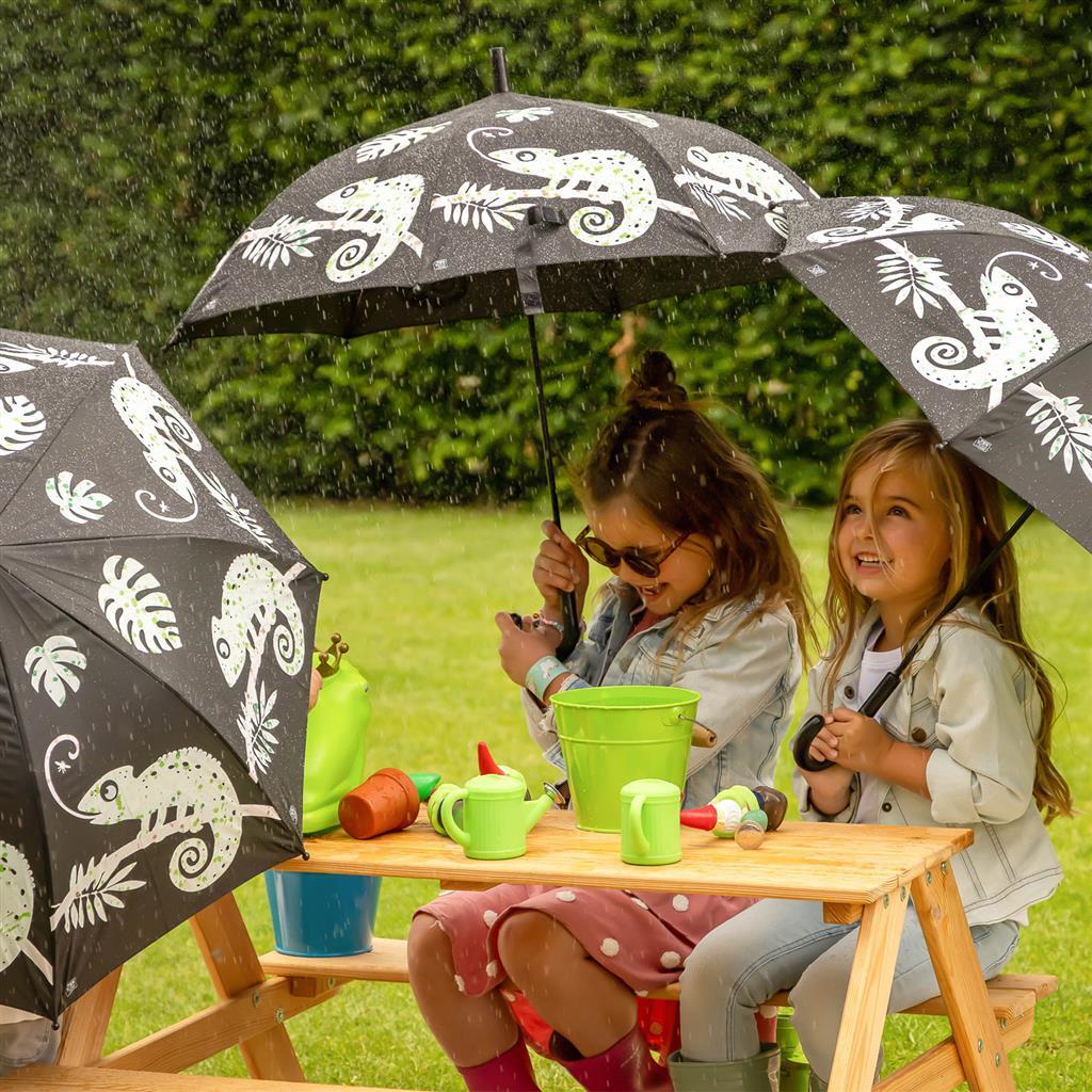 Esschert Design Color-Changing Children's Umbrella Chameleon