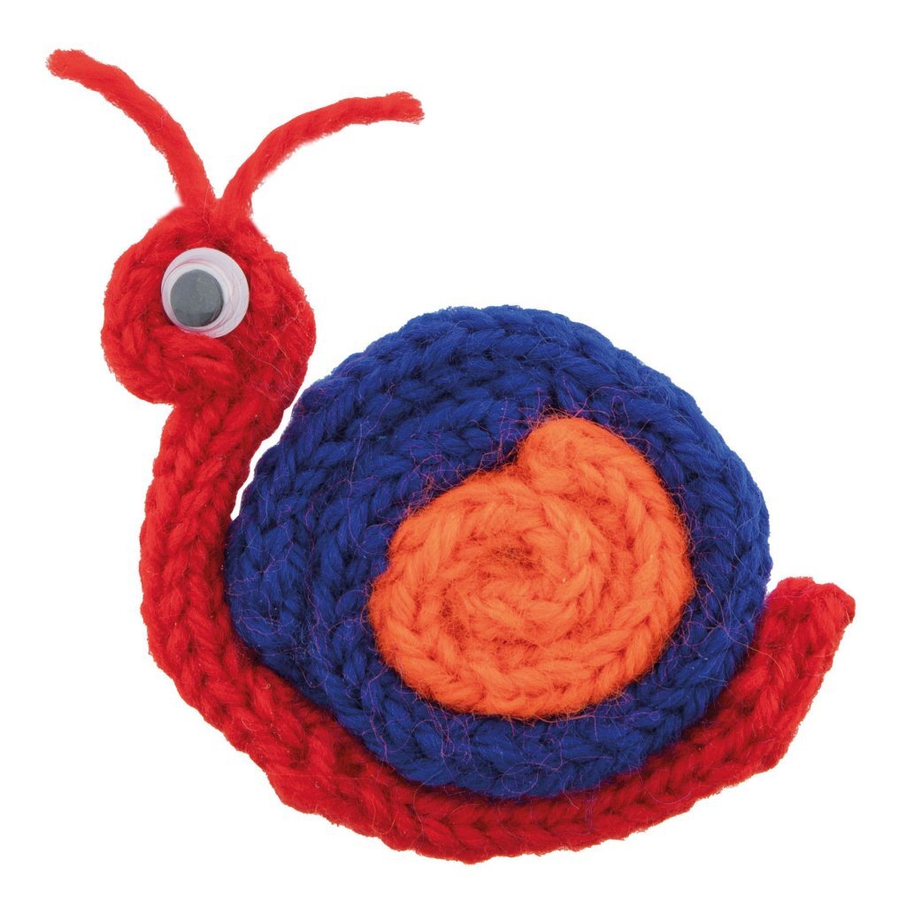 Creafun Knitting Set - Includes Spool, Hook, and Yarn for Ages 5+
