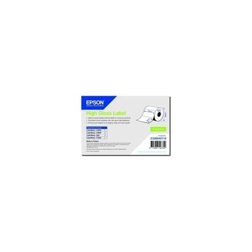 Epson Etikettenrolle, Normalpapier, 102x152mm Epson Etikettenrolle, Normalpapier, beschichtet, glänzend, passt für: Epson ColorWorks C7500, Maße (BxH): 102x152mm, 800 Etiketten/Rolle (C33S045719) afbeelding 1