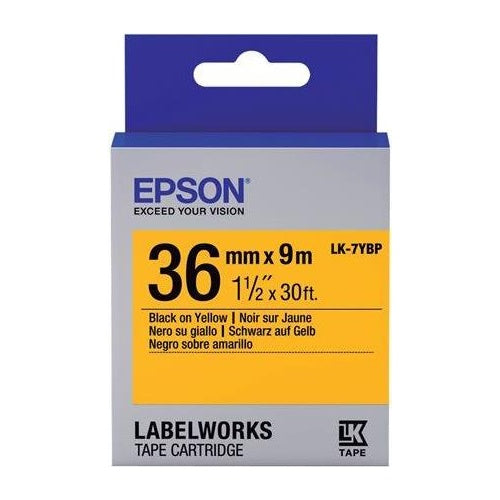 EPSON Band pastell schw./gelb 36mm (C53S657005) - 8715946611747 - image 1