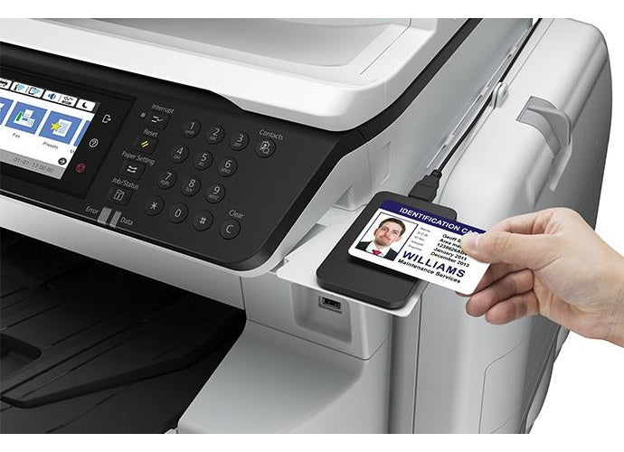 Epson Authentication Device Table - Druckertisch - Seite - für WorkForce Pro WF-C869R, WF-C869RD3TWFC, WF-C869RDTWF, WF-C869RDTWFC afbeelding 1