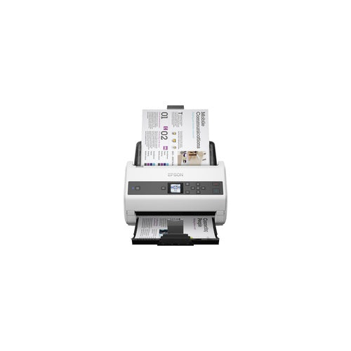 Epson WorkForce DS-870 - Dokumentenscanner - Duplex - A4 - 600 dpi x 600 dpi - bis zu 65 Seiten/Min. (einfarbig) / bis zu 65 Seiten/Min. (Farbe) - automatischer Dokumenteneinzug (100 Blätter) - bis zu 7000 Scanvorgänge/Tag - USB 3.0 (B11B25 afbeelding 1