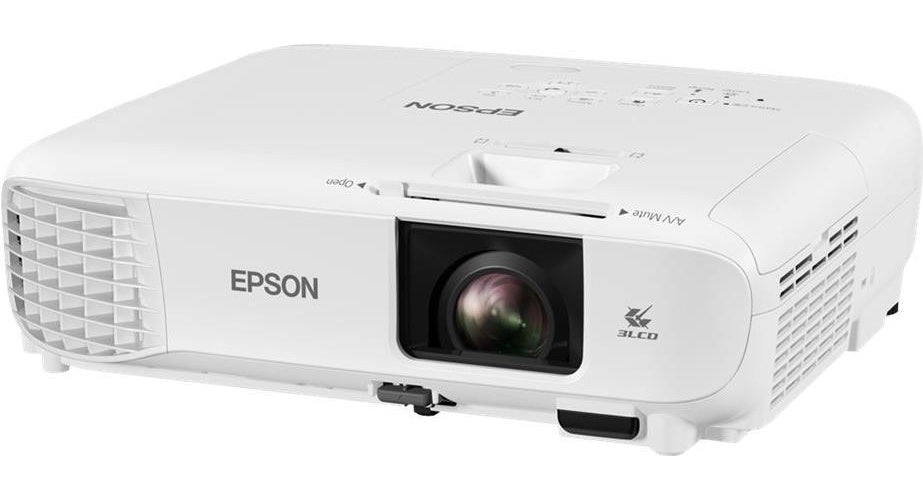 Epson EB-W49 - 3-LCD-Projektor - tragbar - 3800 lm (weiß) - 3800 lm (Farbe) - WXGA (1280 x 800) - 16:10 - LAN - weiß (V11H983040) afbeelding 1