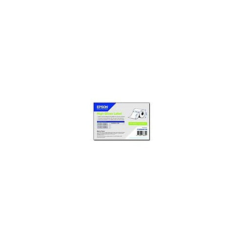 Epson - Hochglänzend - permanenter Acrylklebstoff - 105 x 210 mm (1 Rolle x 273) gestanzte Etiketten - für ColorWorks CW-C6000Ae, CW-C6000Pe, CW-C6500Ae, CW-C6500Pe afbeelding 2
