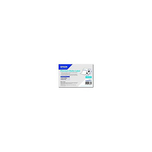 Epson Premium - Matt - permanenter Acrylklebstoff - Rolle (10,2 cm x 60 m) 8 Rolle(n) Endlosetiketten - für ColorWorks CW-C6000Ae, CW-C6500Ae, CW-C6500Pe, TM-C7500, TM-C7500G afbeelding 2
