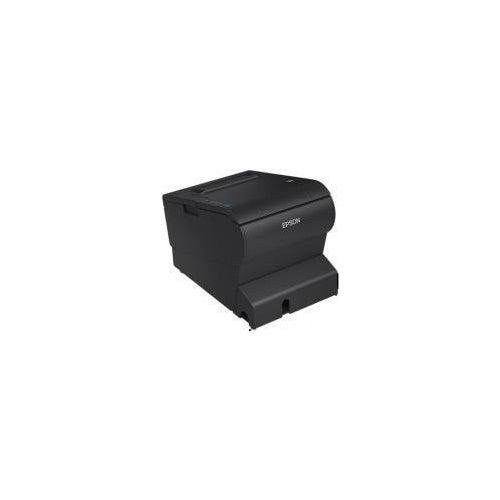 Epson TM T88VII (132) - Belegdrucker - Thermozeile - Rolle (7,95 cm) - 180 x 180 dpi - bis zu 500 mm/Sek. - USB 2.0, LAN, PoweredUSB, USB 2.0-Host - Cutter - Schwarz afbeelding 1