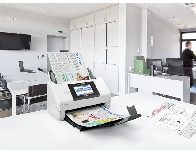 Epson WorkForce DS-790WN - Dokumentenscanner - Duplex - A4/Legal - 600 dpi x 600 dpi - bis zu 45 Seiten/Min. (einfarbig) / bis zu 45 Seiten/Min. (Farbe) - automatischer Dokumenteneinzug (100 Blätter) - bis zu 7000 Scanvorgänge/Tag - USB 3.0 afbeelding 3