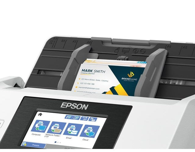 Epson WorkForce DS-790WN - Dokumentenscanner - Duplex - A4/Legal - 600 dpi x 600 dpi - bis zu 45 Seiten/Min. (einfarbig) / bis zu 45 Seiten/Min. (Farbe) - automatischer Dokumenteneinzug (100 Blätter) - bis zu 7000 Scanvorgänge/Tag - USB 3.0 afbeelding 5