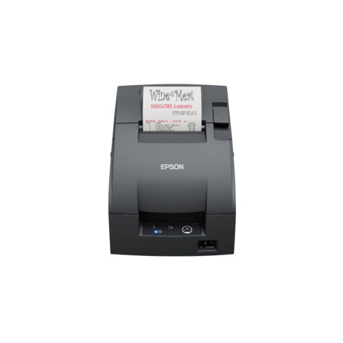 Epson TM U220IIB (102) - Belegdrucker - zweifarbig (monochrom) - Punktmatrix - Rolle (7,6 cm) - 16 cpi - 9 Pin - seriell - Cutter - Dunkelgrau (C31CL27102) afbeelding 1
