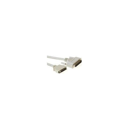 ACT 25 pin D-sub male - 36 pin Half Pitch centronics male 3m Elfenbein Druckerkabel (AK5772) - 8716065114669 - image 1