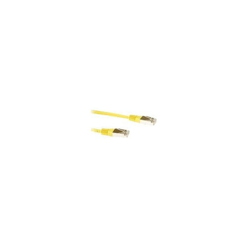 ACT Patchcord SSTP Category 6 PIMF - Yellow 20.00M 20m Gelb Netzwerkkabel (FB9820) afbeelding 1