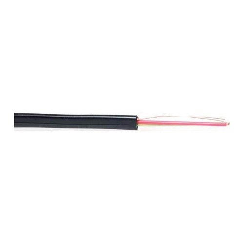 ACT Modular flatcable 6 conductors black. Conductors: 6 Modular cable 6c black 100m (TD606Z) afbeelding 1