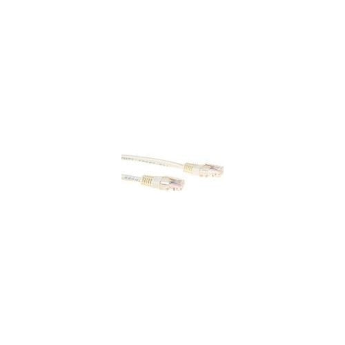 ACT Ivory 25 meter U/UTP CAT5E patch cable with RJ45 connectors. Cat5e u/utp ivory 25.00m (IB6425) afbeelding 1