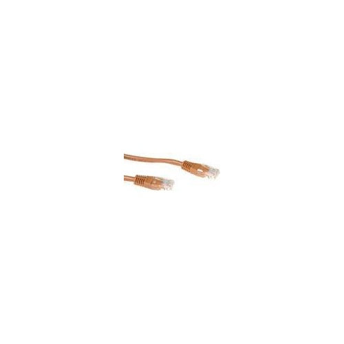 ACT Brown 20 meter U/UTP CAT6 patch cable with RJ45 connectors. Cat6 u/utp brown 20.00m (IB1620) - 8716065206920 - image 1