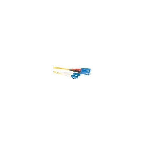 ACT 20 meter LSZH Singlemode 9/125 OS2 fiber patch cable duplex with LC and SC connectors. Lc-sc 9/125 os2 duplex 20.00m (RL8920) afbeelding 1