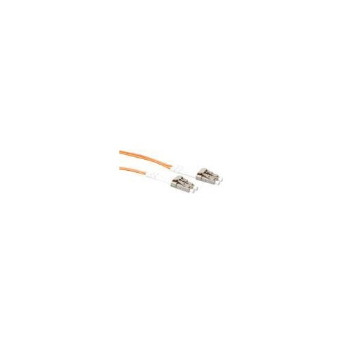 ACT 25 meter LSZH Multimode 50/125 OM2 fiber patch cable duplex with LC connectors. Lc-lc 50/125 om2 duplex 25.00m (RL9525) afbeelding 1