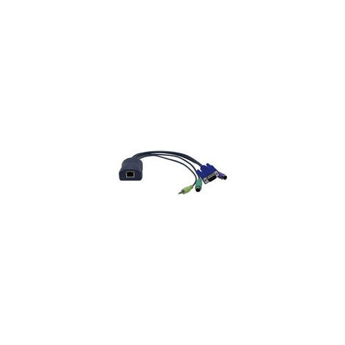 Adder CATx - Tastatur- / Video- / Maus- (KVM-) Kabel - PS/2, HD-15 (VGA) bis RJ-45 (W) - für AdderView CATx AVX4016, AdderView CATx IP AVX4016IP, AVX4024IP afbeelding 1