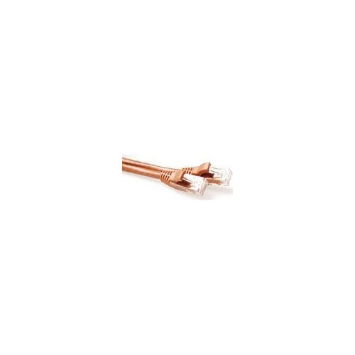 ACT Brown 20 meter U/UTP CAT6 patch cable snagless with RJ45 connectors. Cat6 u/utp snagless bn 20.00m (IS1620) - 8716065255195 - image 1