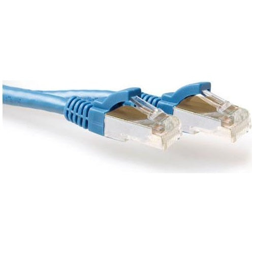 ACT | Cat6A SFTP Patch Cable FB6625 25m - Snagless RJ45 10Gb Ethernet | For Networks | Blue afbeelding 1