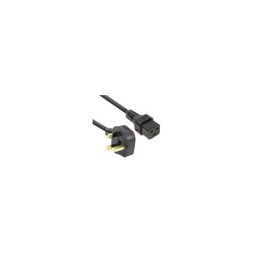 ACT 2.0m UK - C19 - M/F Schwarz 2 m C19-Koppler (AK5061) afbeelding 1