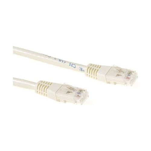 ACT UTP CAT6A 20.0m 20m Cat6a U/UTP (UTP) Elfenbein Netzwerkkabel (IB3320) afbeelding 1