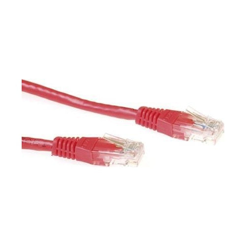 ACT CAT6A UTP 20m 20m Cat6a U/UTP (UTP) Rot Netzwerkkabel (IB3720) afbeelding 1