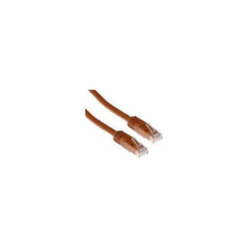 ACT CAT6A UTP 20m 20m Cat6a U/UTP (UTP) Braun Netzwerkkabel (IB4420) - 8716065285642 - image 1