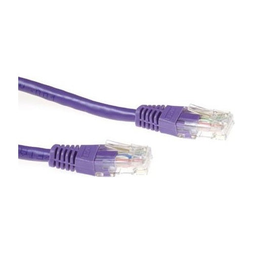 ACT CAT6A UTP 20m 20m Cat6a U/UTP (UTP) Violett Netzwerkkabel (IB6620) afbeelding 1
