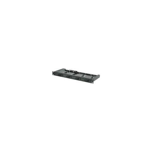 KTI Networks KCR-4MC-H. Type: 4-slot mediaconverter chassis 4-slot mediaconv 48,30cm (19")  chassis (KCR-4MC-H) afbeelding 1