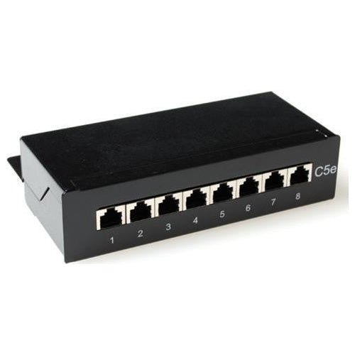 ACT Surface mounted box shielded 8 ports CAT6A. Type: CAT6A Mountbox c6a 8 prt shielded (FA7001) afbeelding 1