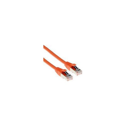 ACT Orange 10 meter LSZH SFTP CAT6A patch cable snagless with RJ45 connectors CAT6A S/FTP LSZH SNG OR 10.00M (FB7110) - 8716065314113 - image 1