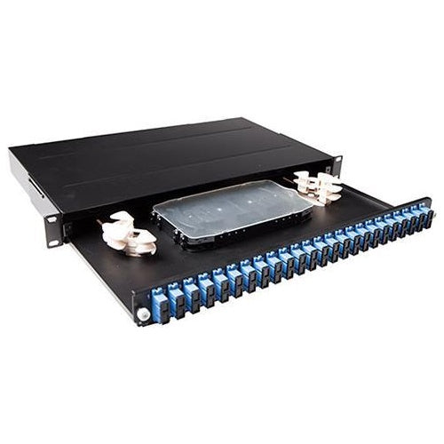 ACT Fiber panel 24 x duplex SC singlemode OS2. Type: Fiber panel 24 x duplex SC singlemode OS2 (FA2038) afbeelding 1