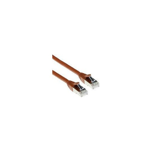 ACT FB2225 25m Cat6a SF/UTP (S-FTP) Braun Netzwerkkabel (FB2225) afbeelding 1