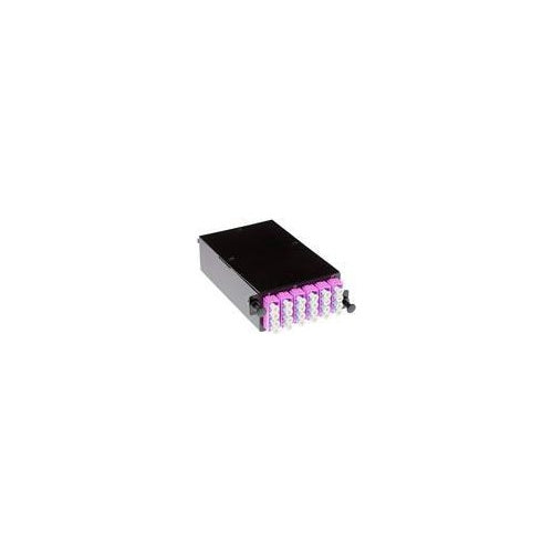 ACT FA2052 - MTP (MPO) - LC - Schwarz - Kiefer - Weiß - Metall - 1U - 110 mm - 250 g (FA2052) afbeelding 1