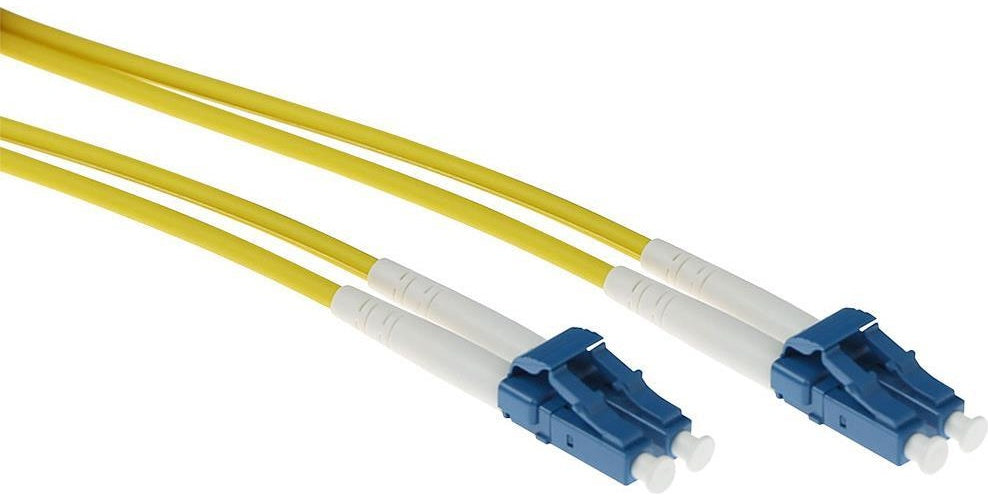 ACT 5 meter singlemode 9/125 OS2 duplex armored fiber patch cable with LC connectors LC/LC 9/125 OS2 DX ARM 5M (RL3305) afbeelding 1