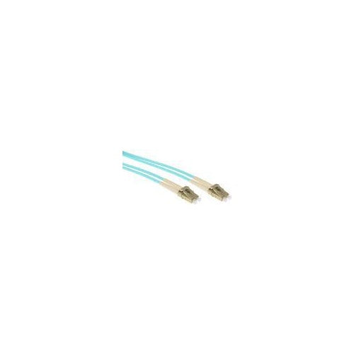 ACT 3 meter multimode 50/125 OM3 duplex armored fiber patch cable with LC connectors LC/LC 50/125 OM3 DX ARM 3M (RL3403) - 8716065393903 - image 1