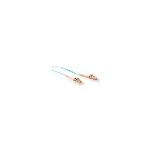 ACT 27 meter LSZH Multimode 50/125 OM3 fiber patch cable duplex with LC connectors LC/LC 50/125 DUP, OM3 27.00M (RL9627) afbeelding 1