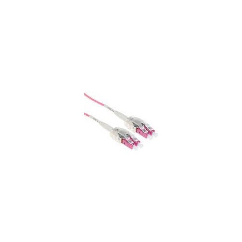 ACT RL8415 Glasfaserkabel 15 m LSZH OM4 LC Violett (RL8415) afbeelding 1