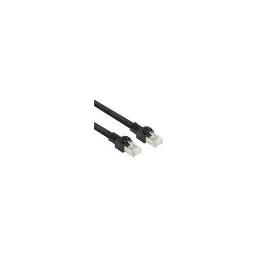 ACT Black 3 meters S/FTPCat.7 Rohkabel PUR flex patch cable snagless with RJ45 connectors (CAT6A compliant) (FB8503) - 8716065506662 - image 1