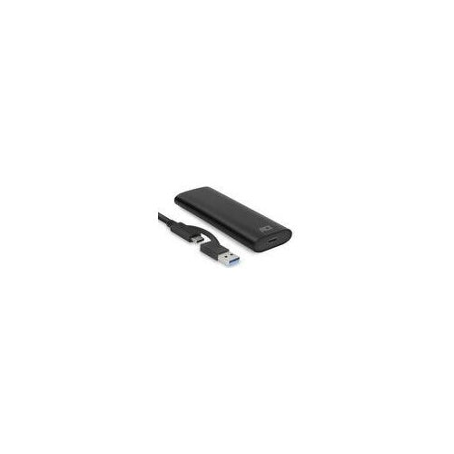 ACT | M.2 NVMe PCIe SSD Enclosure AC1615 - USB-C Tool-Free | For M.2 2280 2260 2242 NVMe SSDs afbeelding 1
