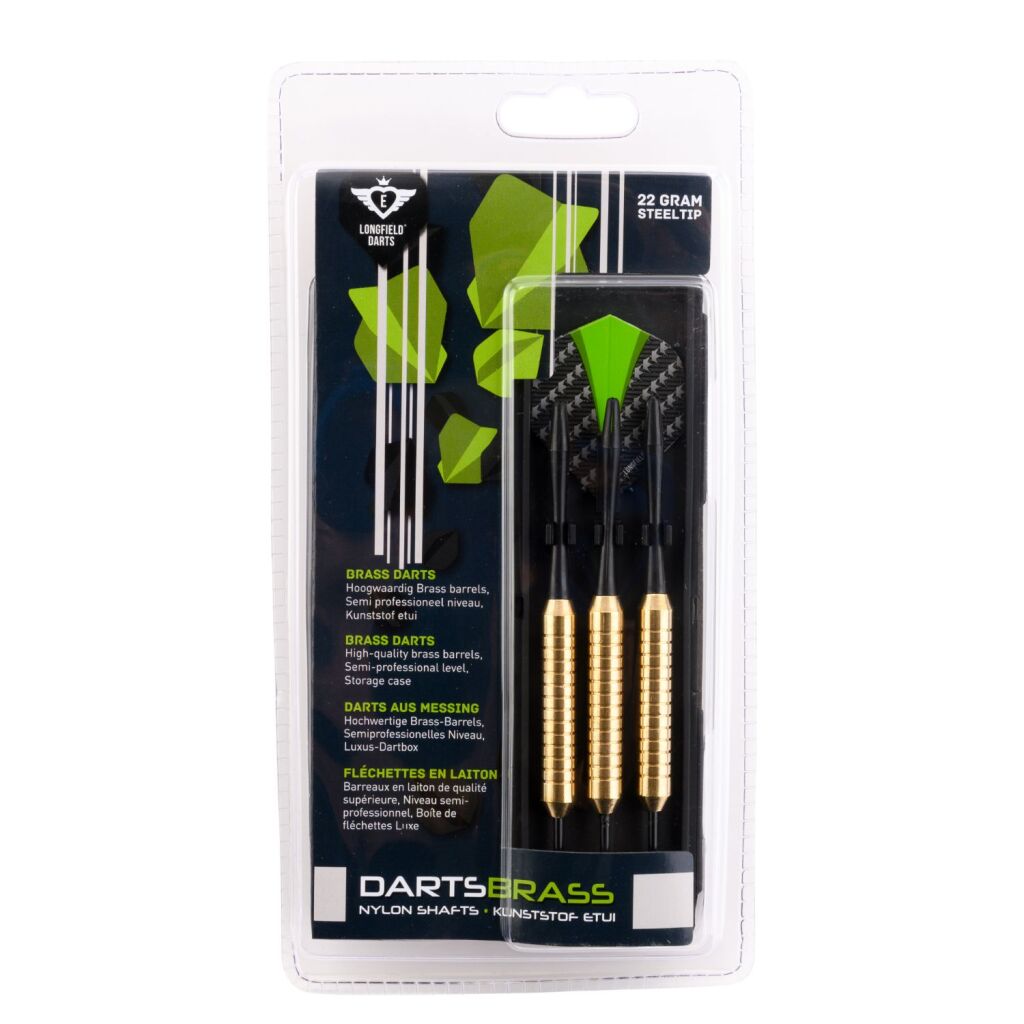 Longfield Darts Brass 3 Pieces 22 Grams