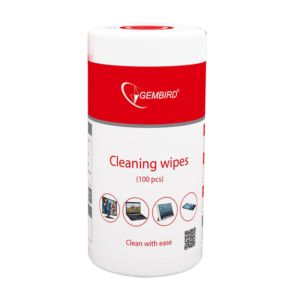 Gembird Screen Clean Tissues A100 - 100 Pieces