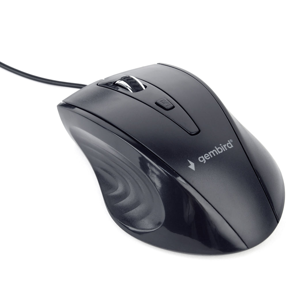Gembird Wired Mouse Black 4b-02